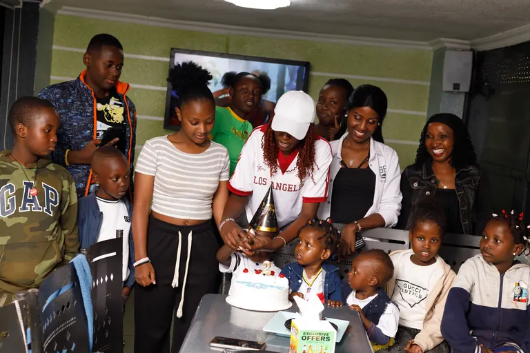 Birthday party celebration